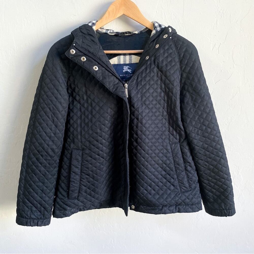 Burberry Black Quilted Jacket